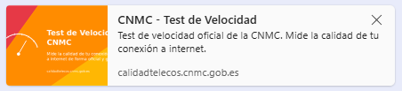 CNMC - Test de Velocidad
